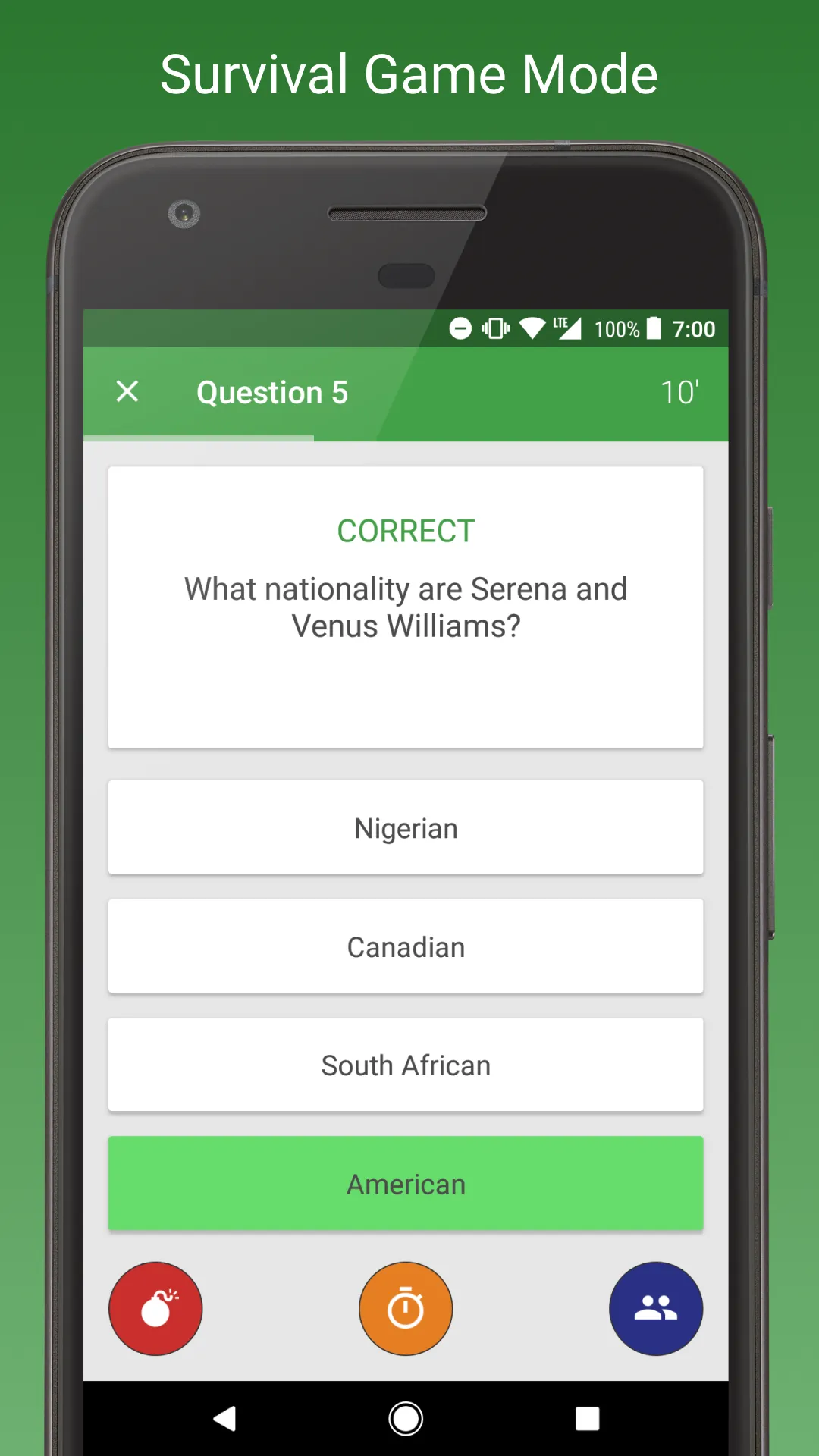 Sports Fan Quiz | Indus Appstore | Screenshot