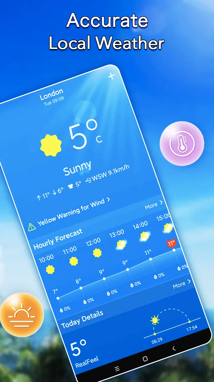 Local Weather Forecast& Widget | Indus Appstore | Screenshot