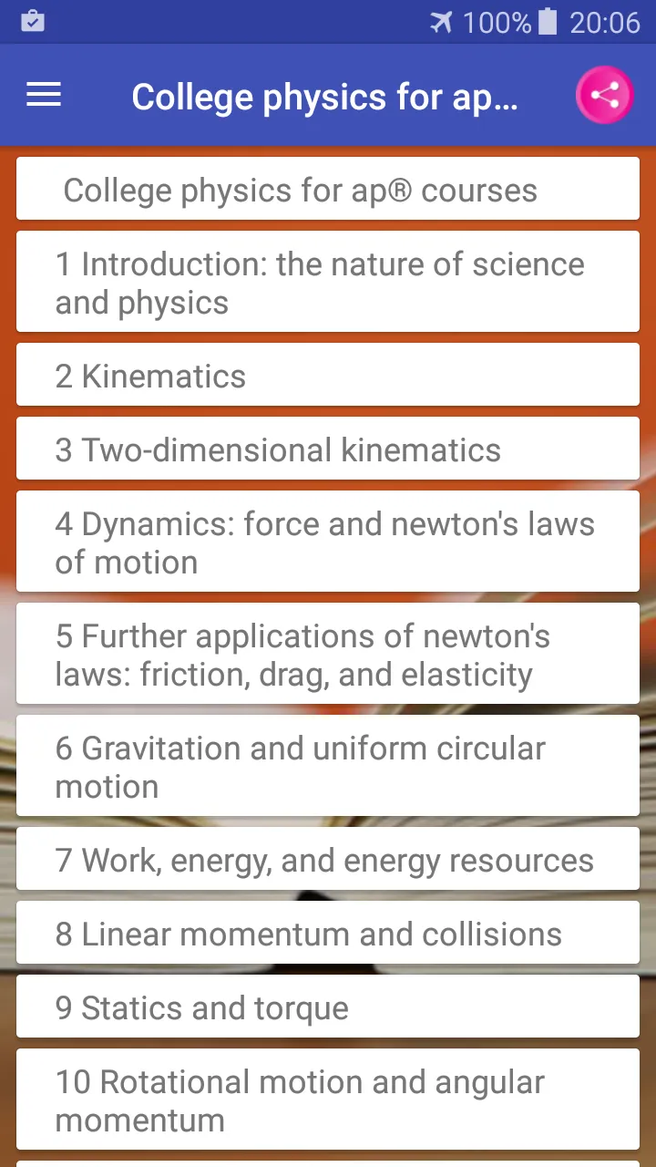 College Physics AP Textbook | Indus Appstore | Screenshot