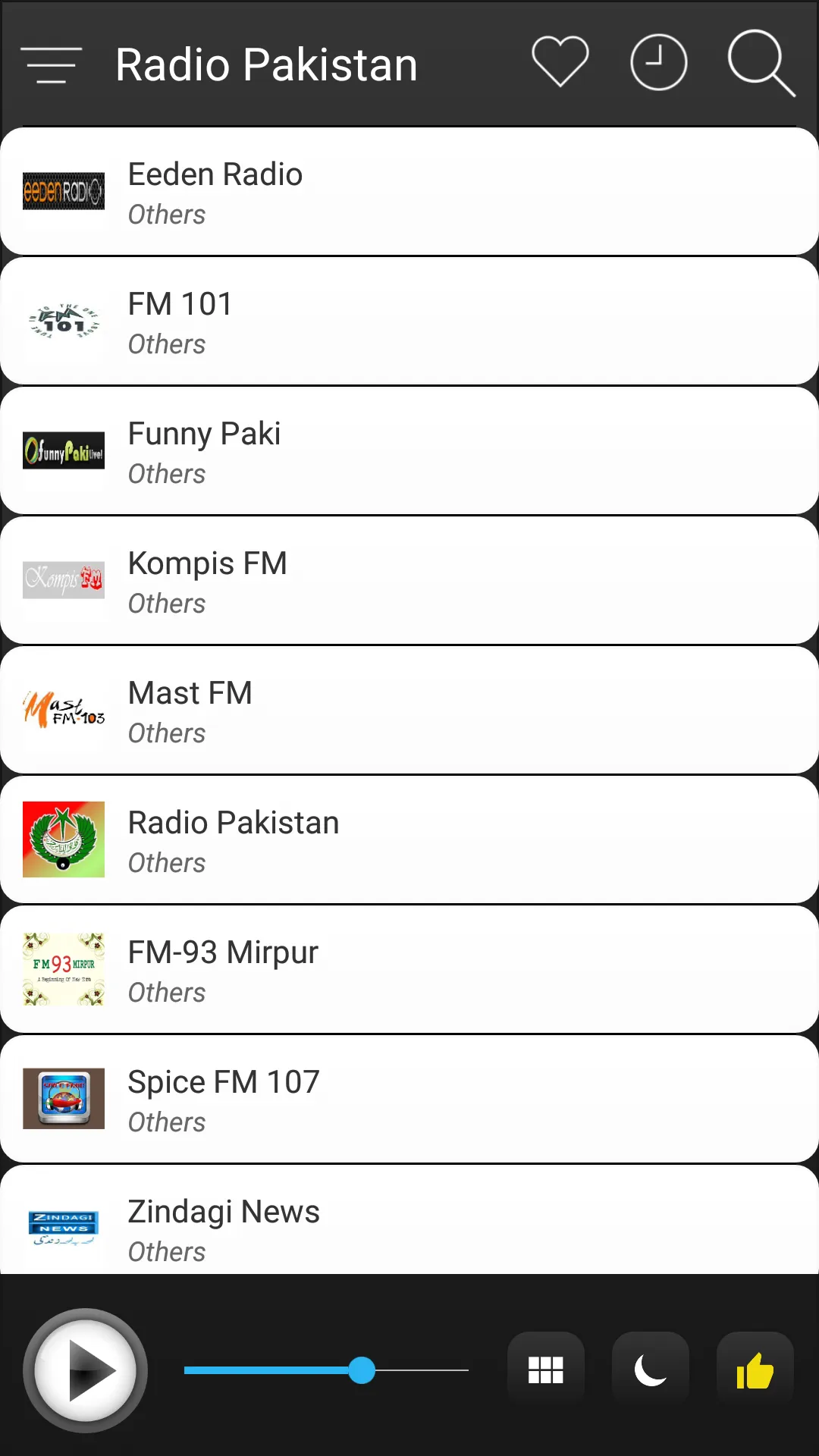 Pakistan Radio FM AM Music | Indus Appstore | Screenshot