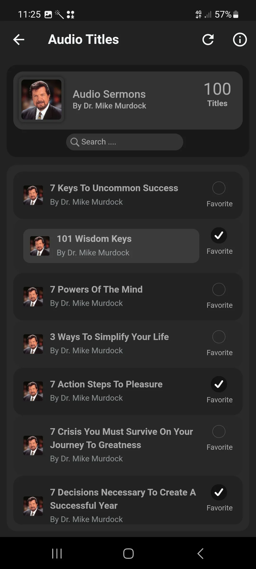 Dr Mike Murdock's Sermons | Indus Appstore | Screenshot