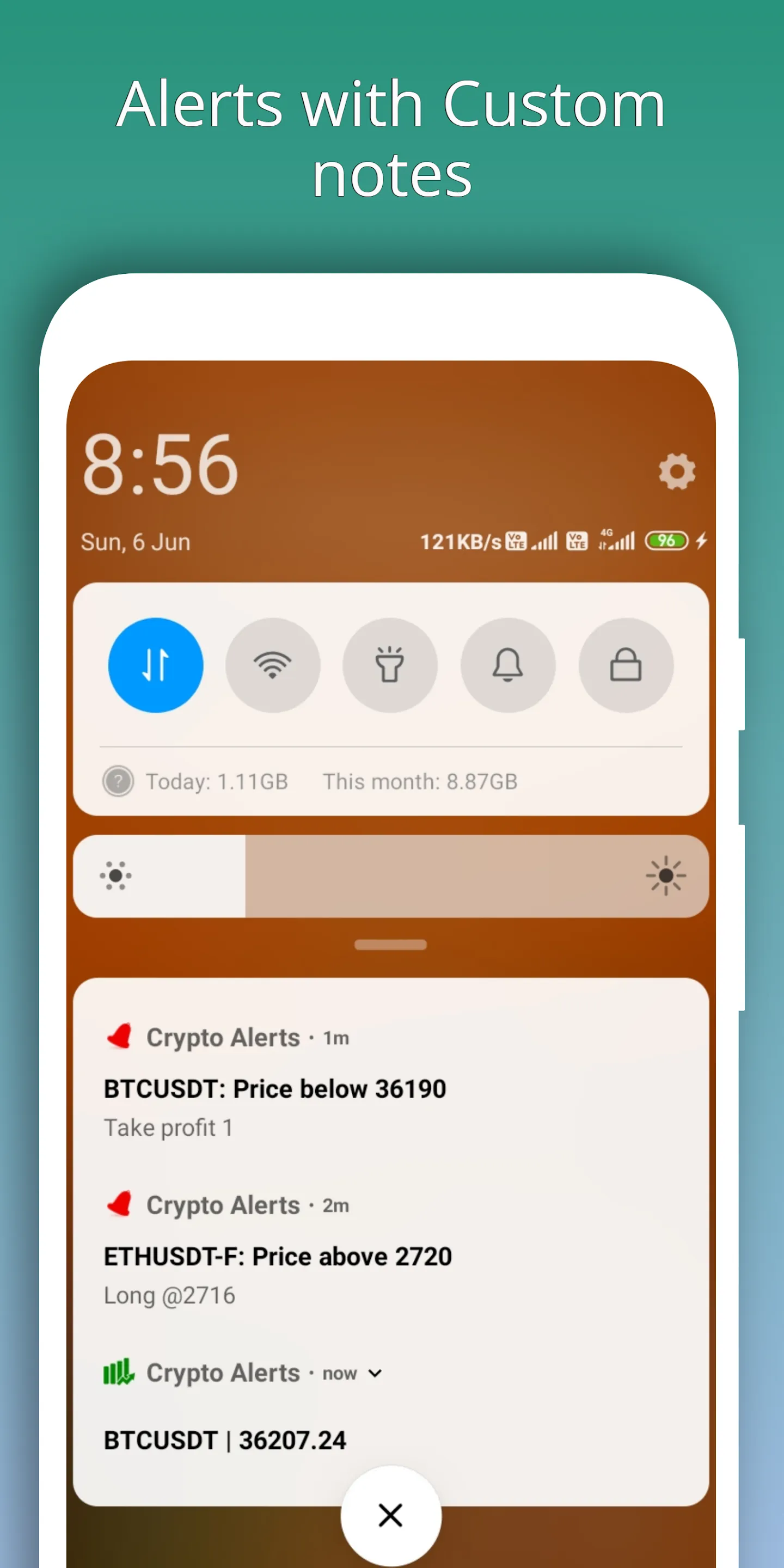 Crypto Alerts - For binance | Indus Appstore | Screenshot