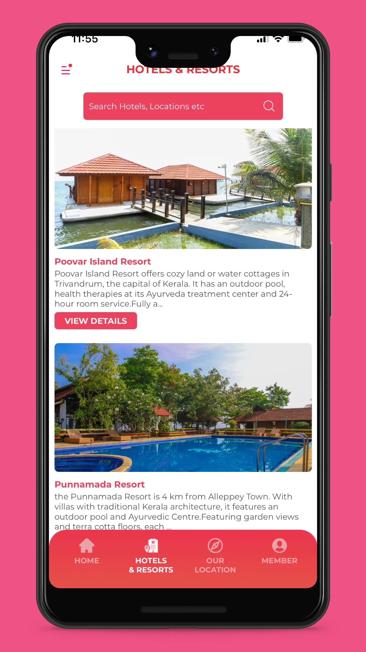 Orchid Hospitality & Holidays | Indus Appstore | Screenshot