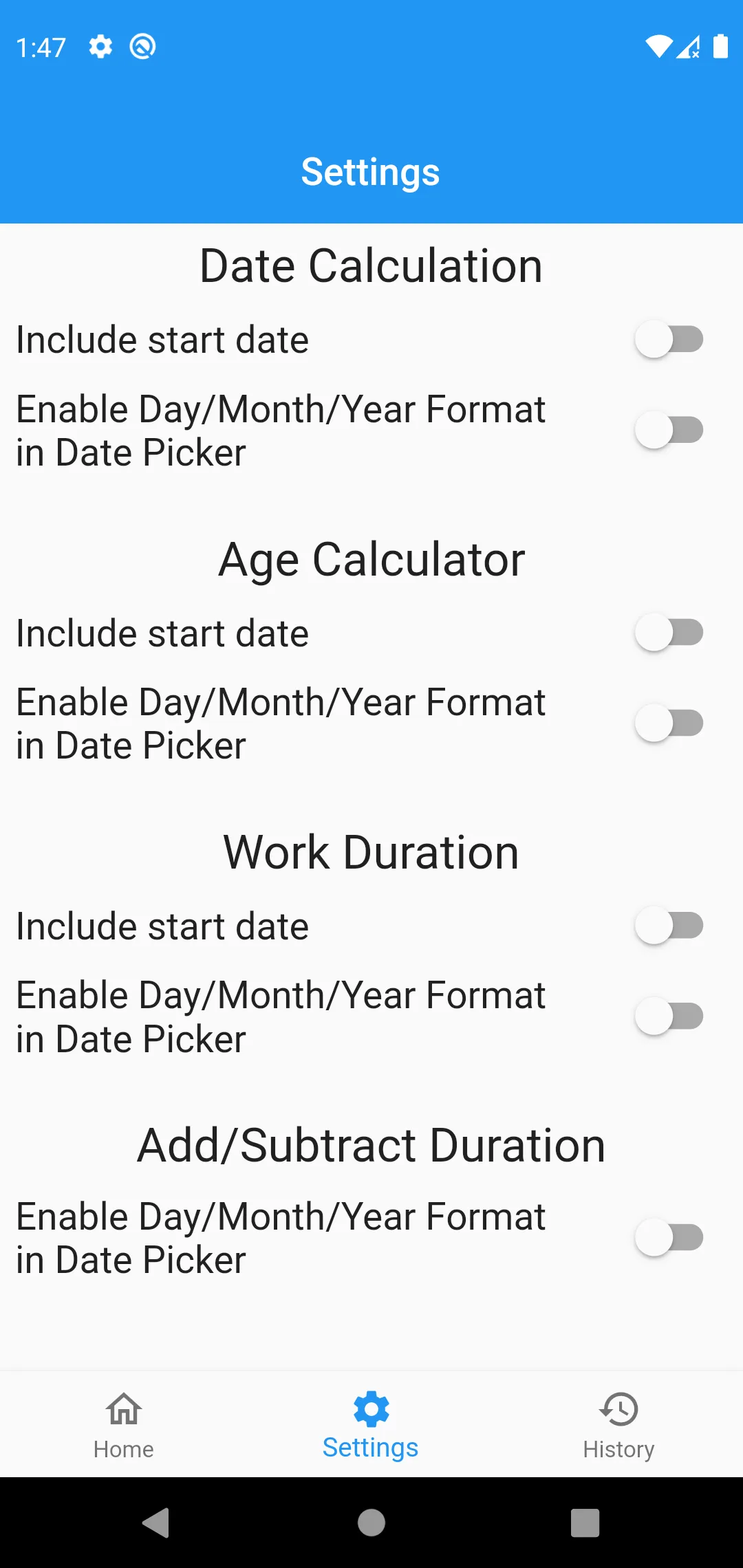 Years Months Days Calculator | Indus Appstore | Screenshot