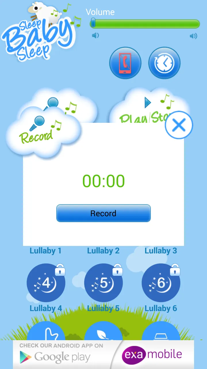 Sleep Cute Baby Lullaby | Indus Appstore | Screenshot