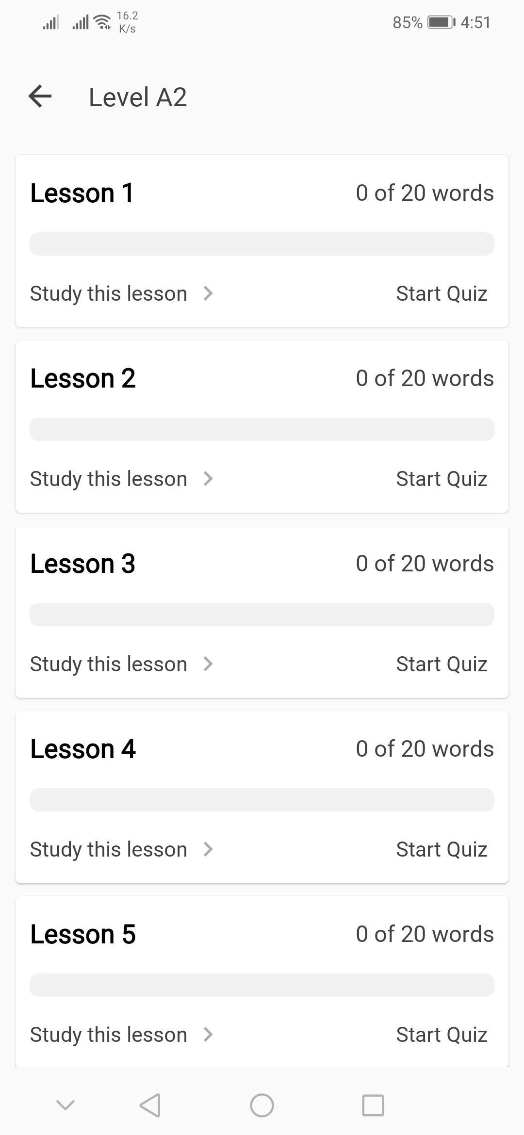 TOEFL Vocabulary Learn & Test | Indus Appstore | Screenshot