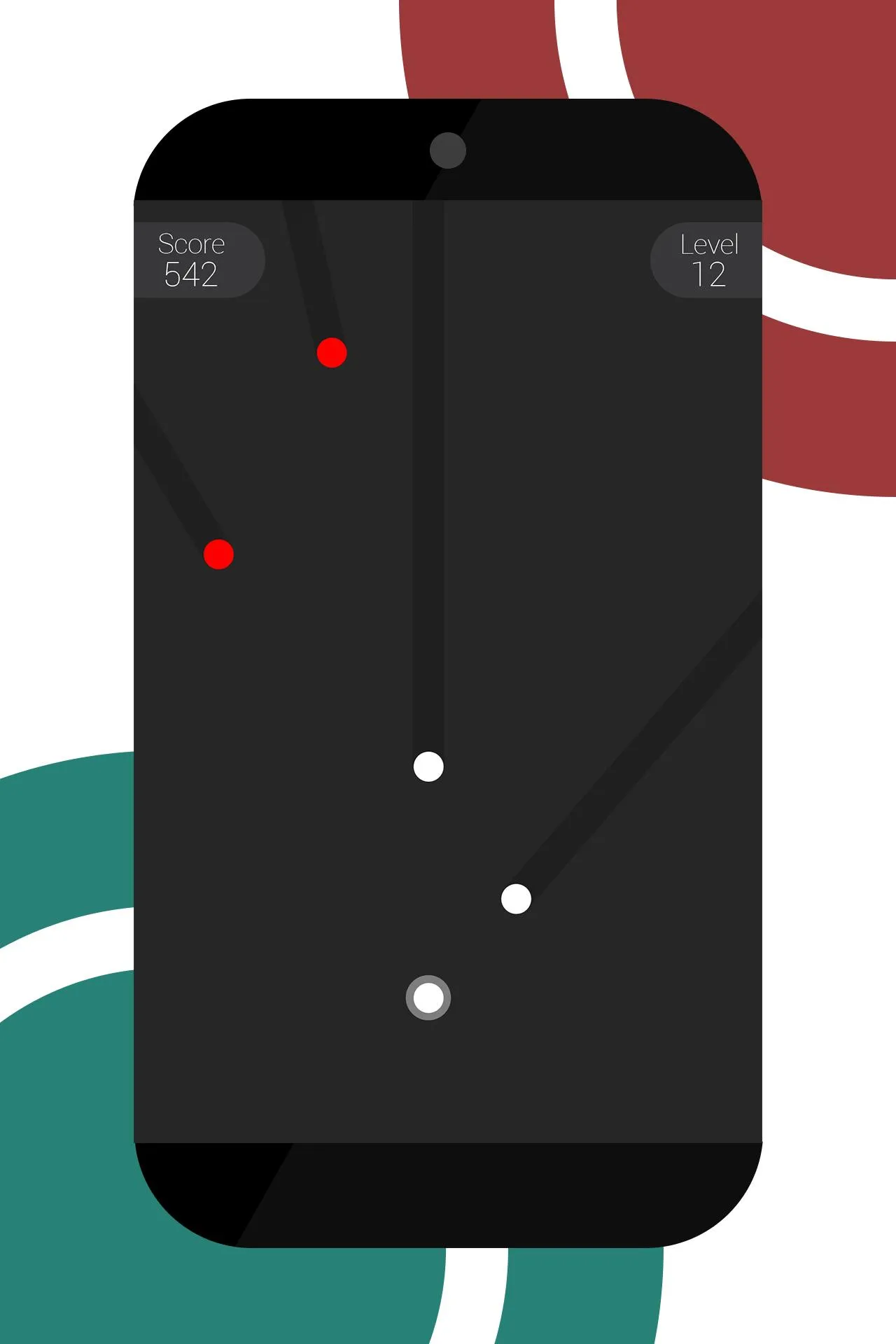 Dot Rain Game | Indus Appstore | Screenshot