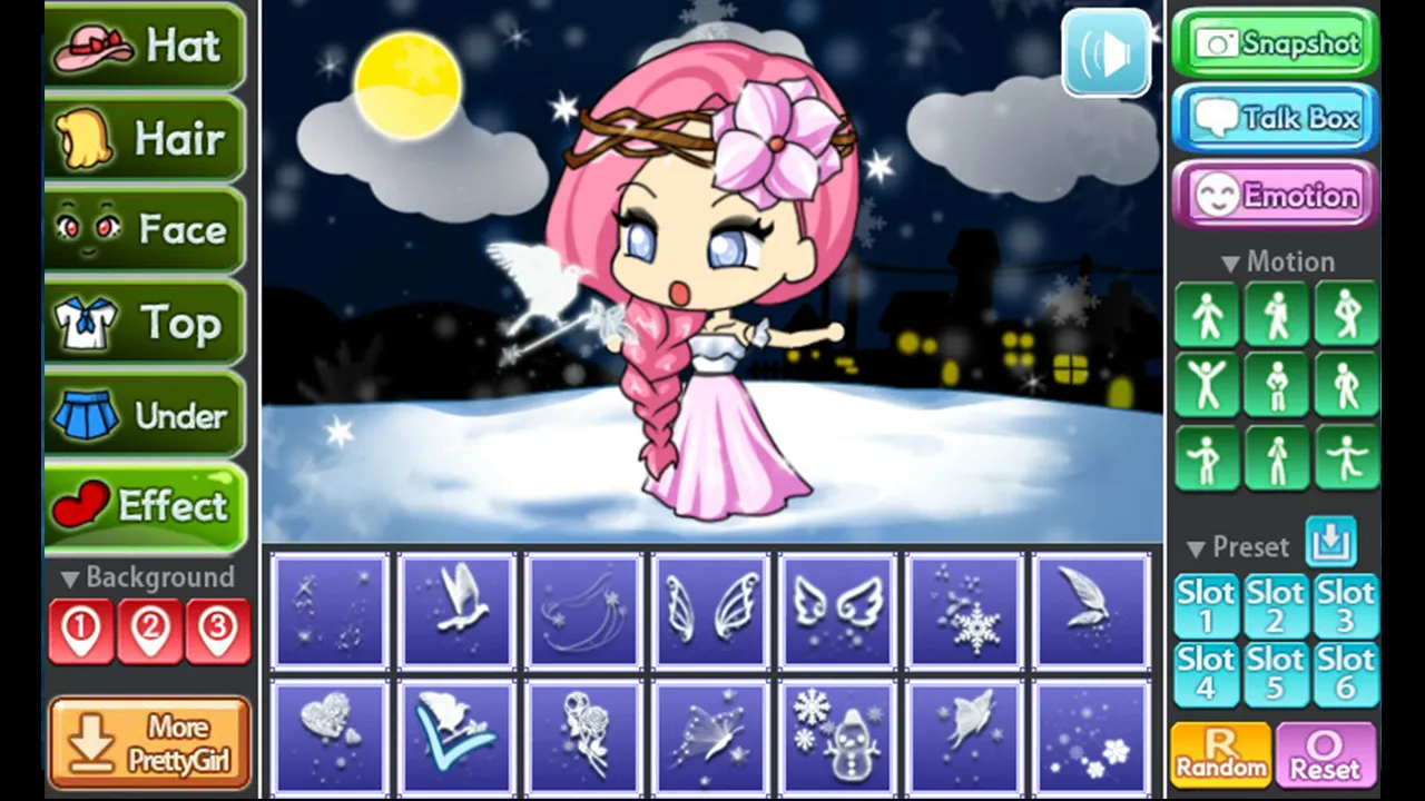 Snow Princess Pretty Girl | Indus Appstore | Screenshot