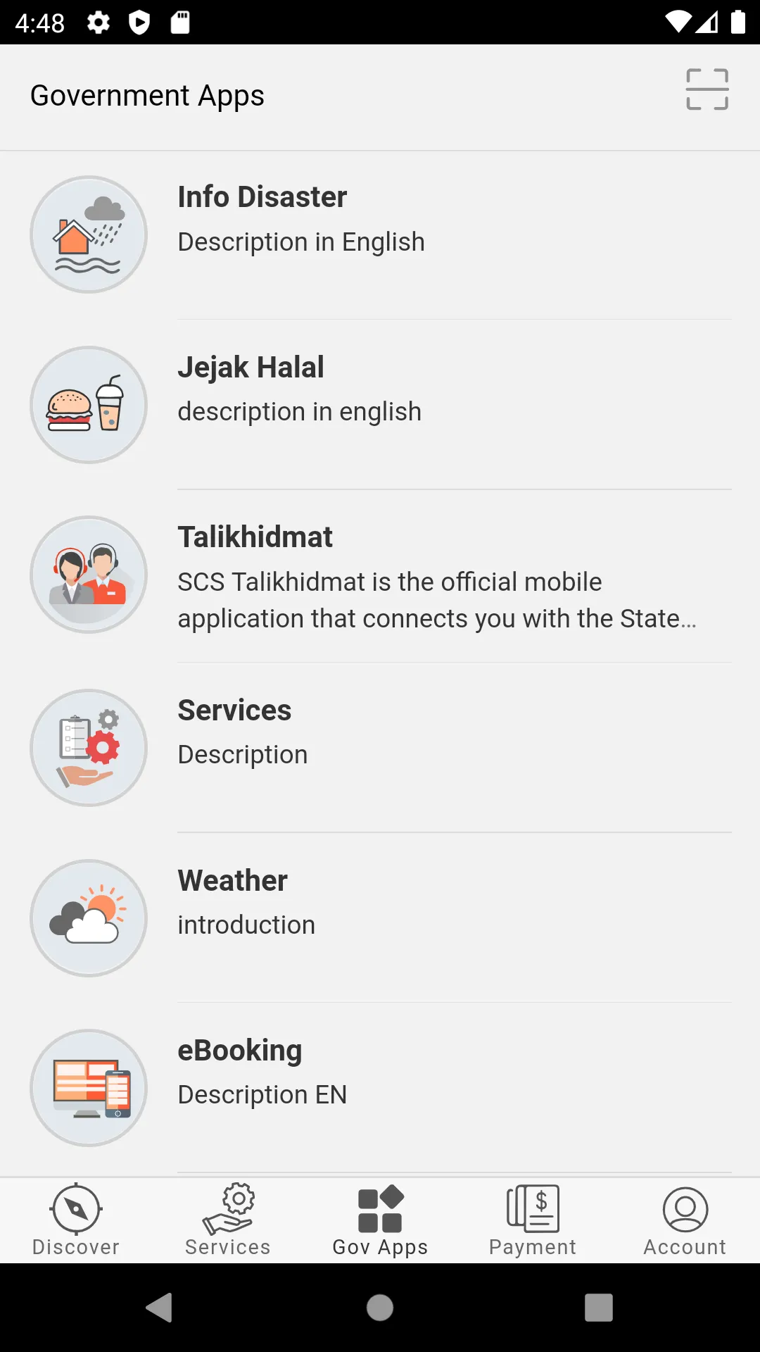 Sarawak Gov | Indus Appstore | Screenshot