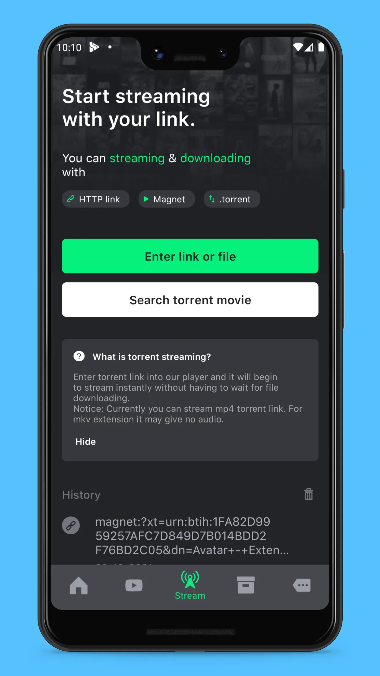 Torrent Video Player | Indus Appstore | Screenshot