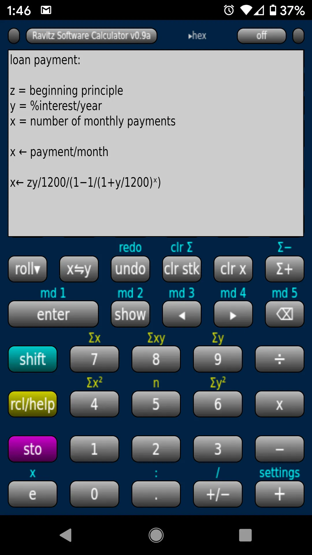 Ravitz Software Calculator | Indus Appstore | Screenshot