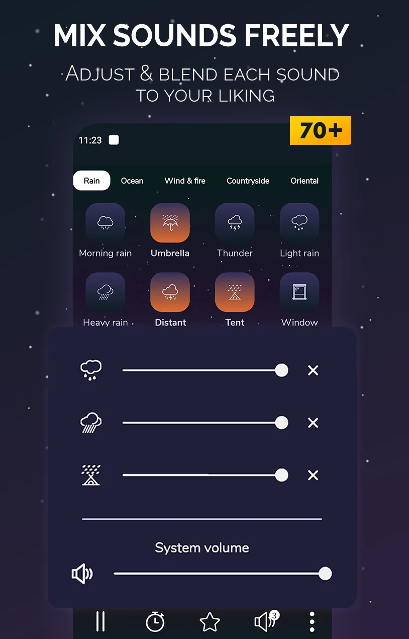 Deep Sleep Music: Sleep Sounds | Indus Appstore | Screenshot