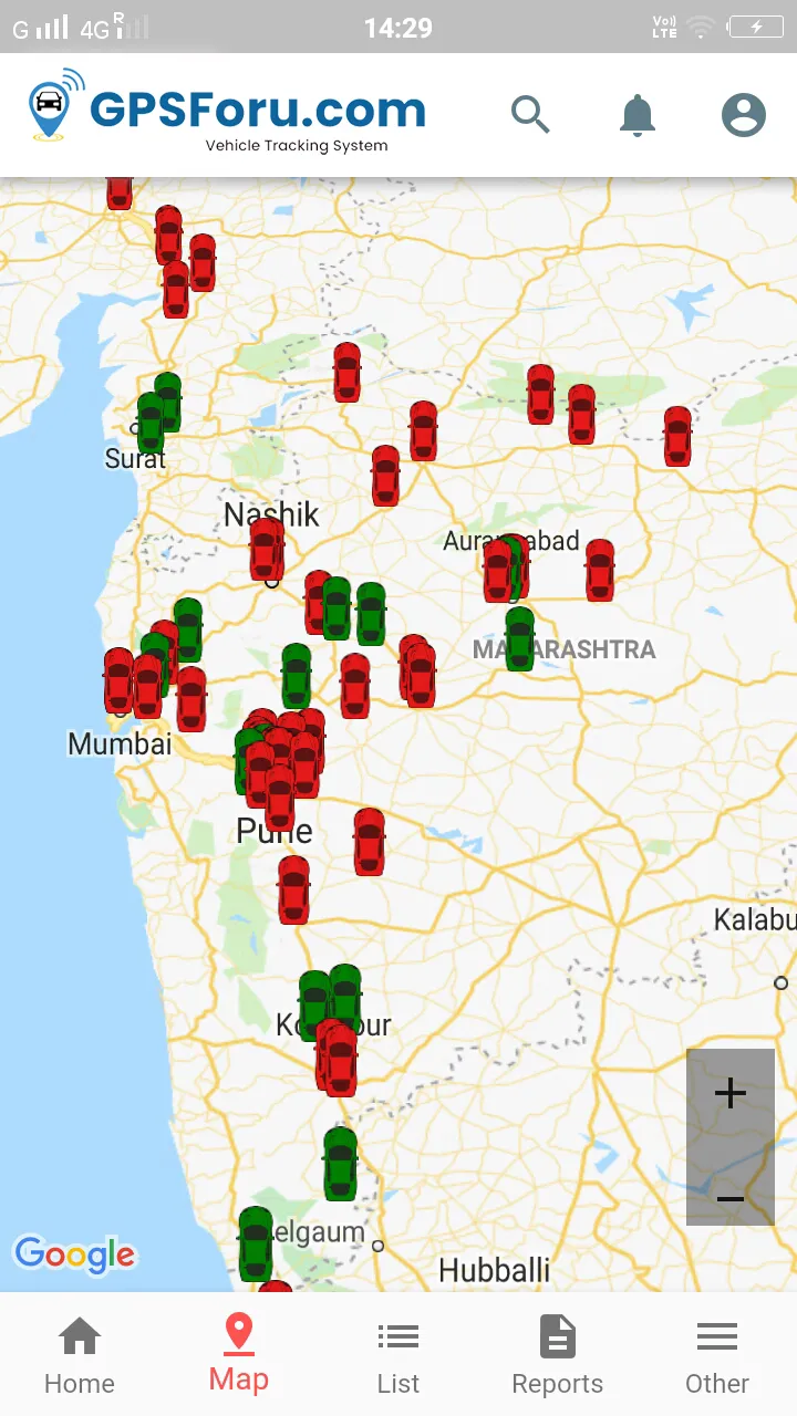 GPSforu Tracking | Indus Appstore | Screenshot