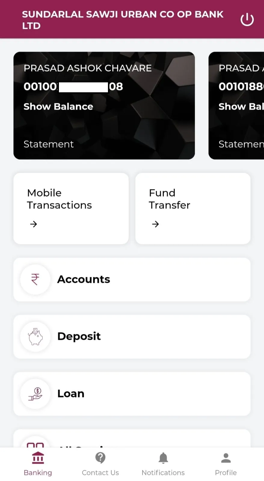 Sawji Bank Mobile Banking | Indus Appstore | Screenshot