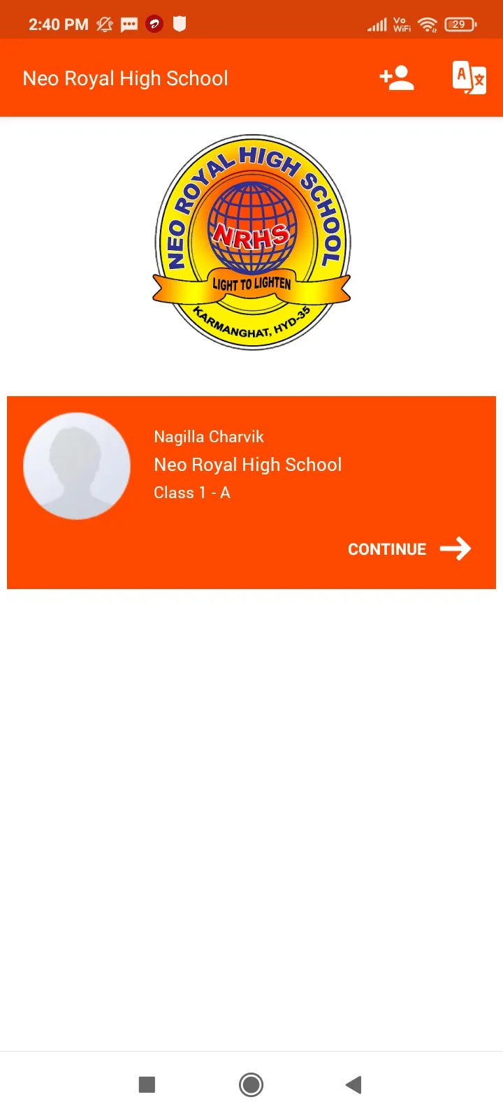 Neo Royal High School | Indus Appstore | Screenshot