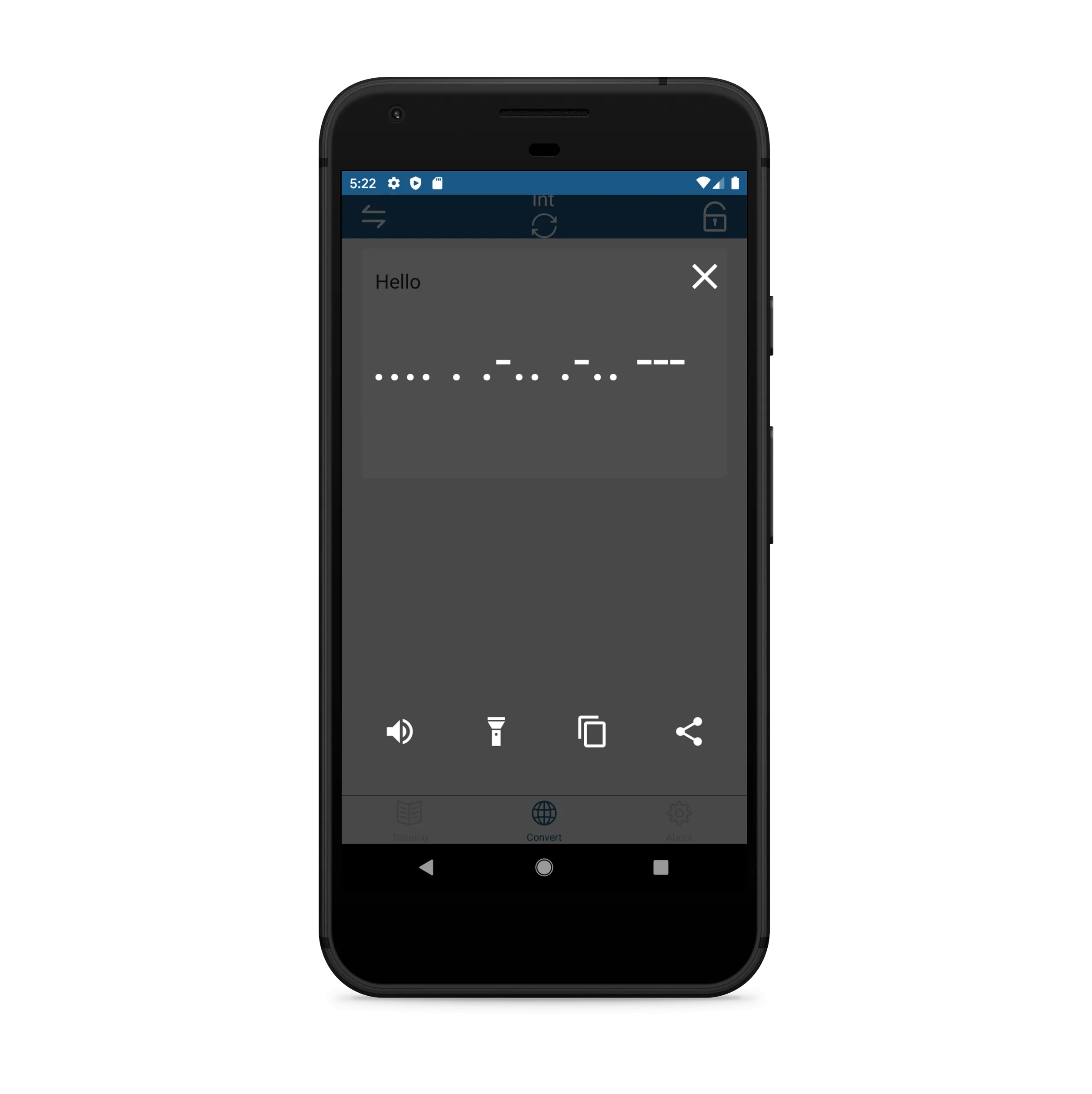 Morse Code | Indus Appstore | Screenshot