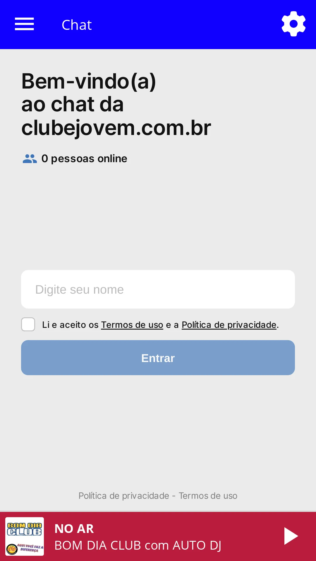 Rádio Clube Jovem | Indus Appstore | Screenshot