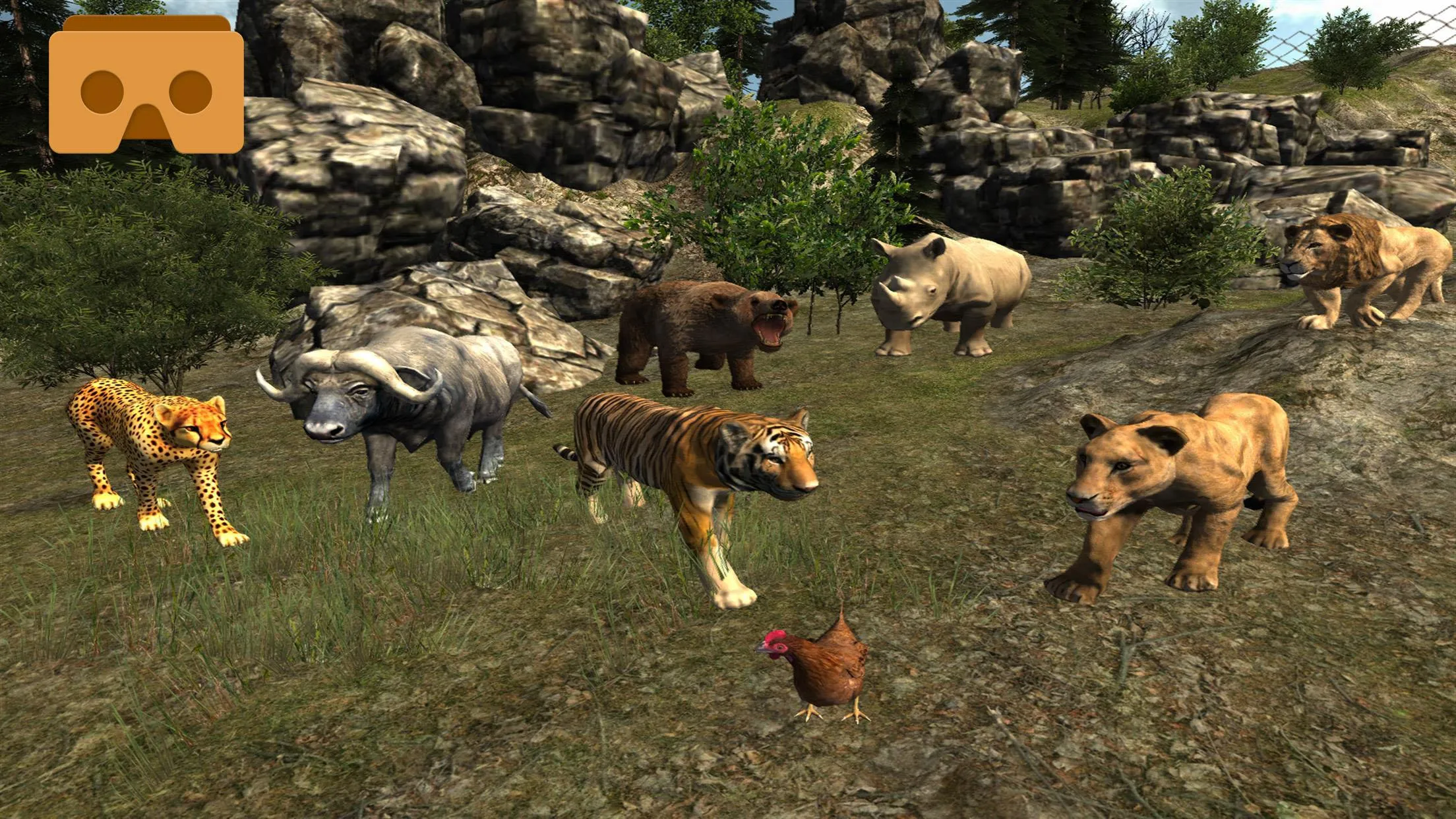 VR Virtual Zoo 3D | Indus Appstore | Screenshot