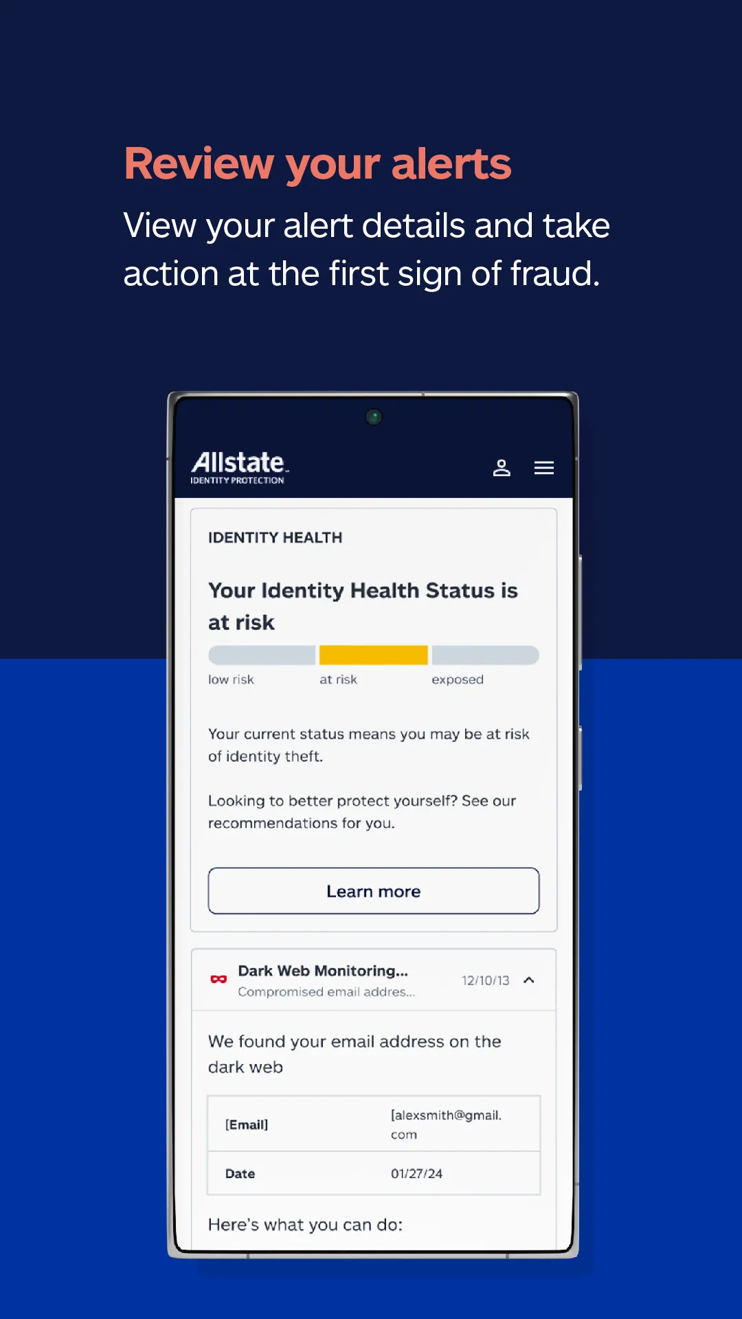 Allstate Identity Protection | Indus Appstore | Screenshot