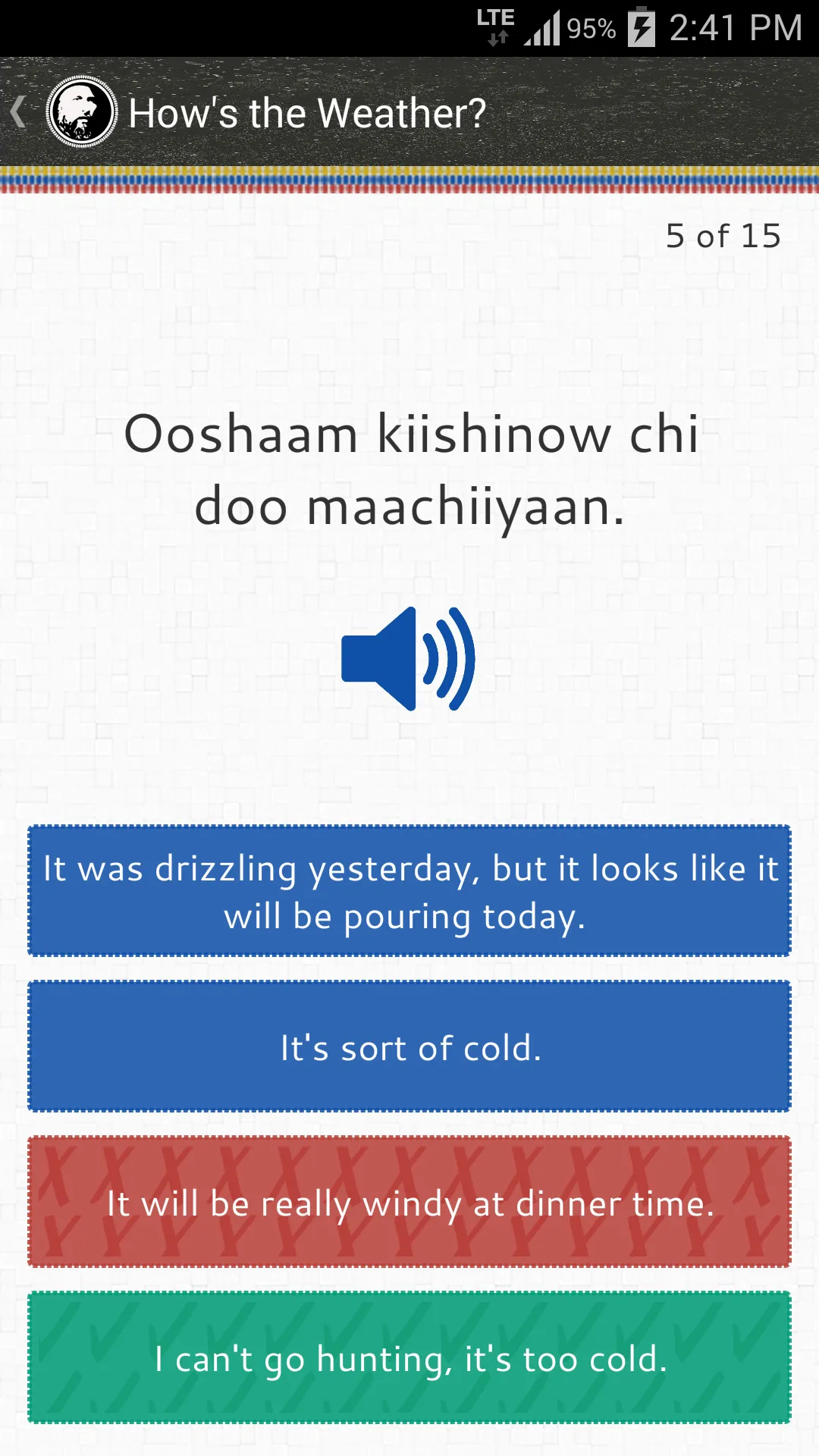 Michif Lessons | Indus Appstore | Screenshot