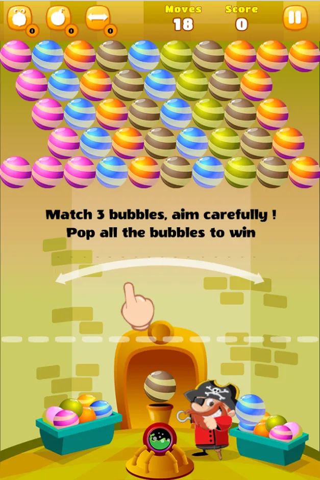 Pirate Bubble Shooter | Indus Appstore | Screenshot