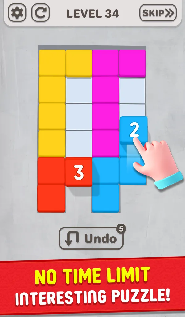 Stack Blocks 3d - Block Puzzle | Indus Appstore | Screenshot