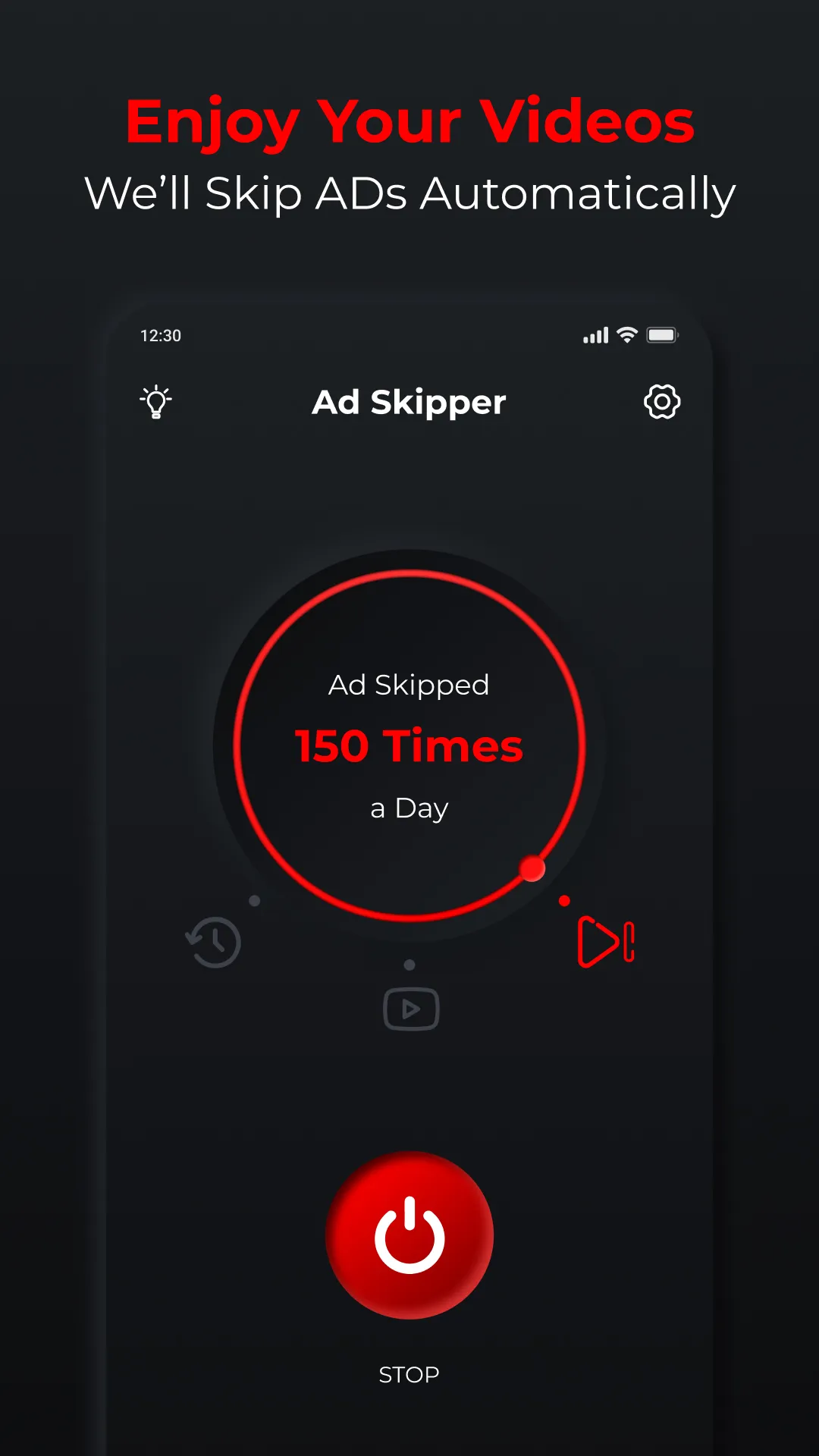 Ads Skipper: Auto Skip Ads Pro | Indus Appstore | Screenshot