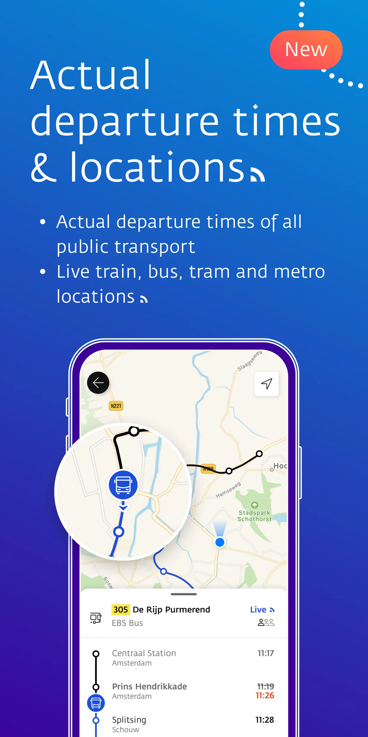 9292 public transport & ticket | Indus Appstore | Screenshot