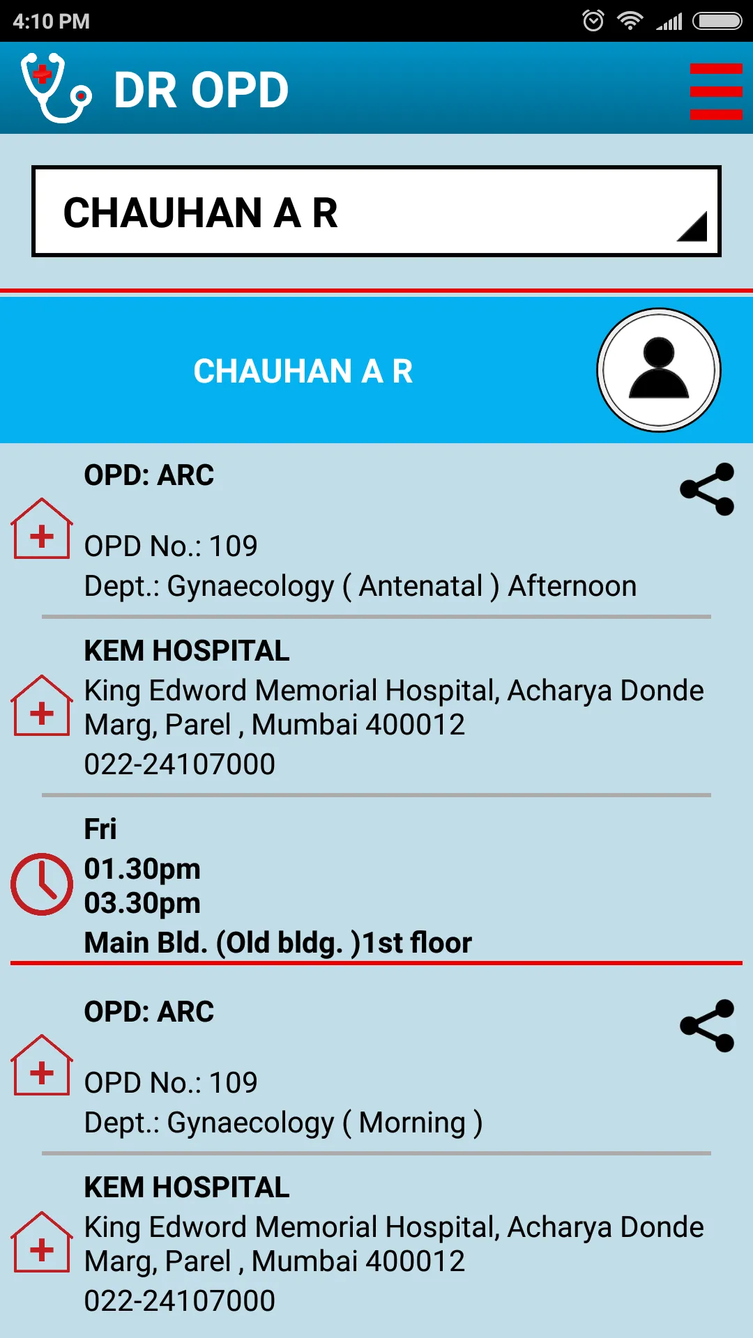 DR OPD | Indus Appstore | Screenshot