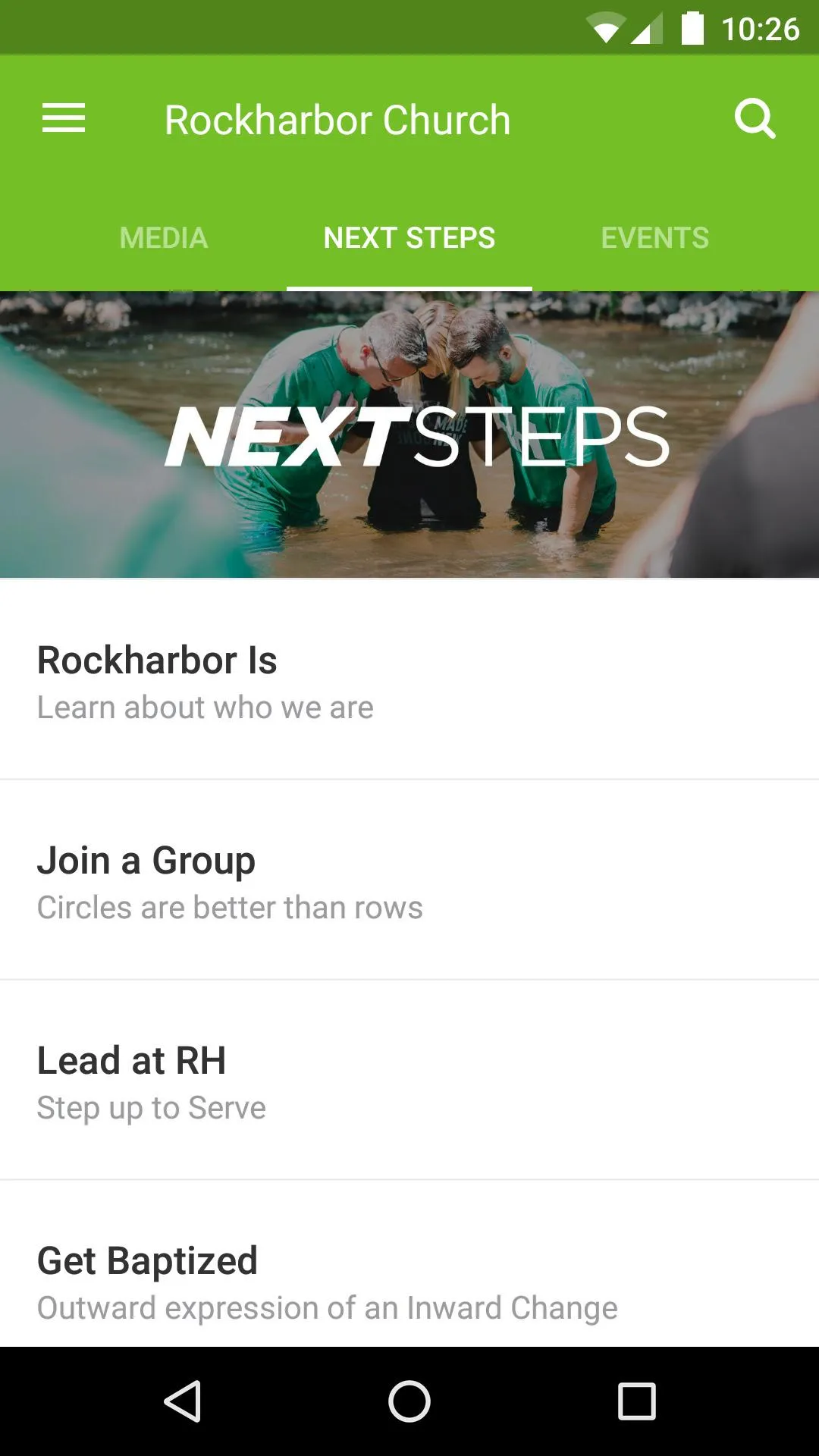 Rockharbor Church | Indus Appstore | Screenshot