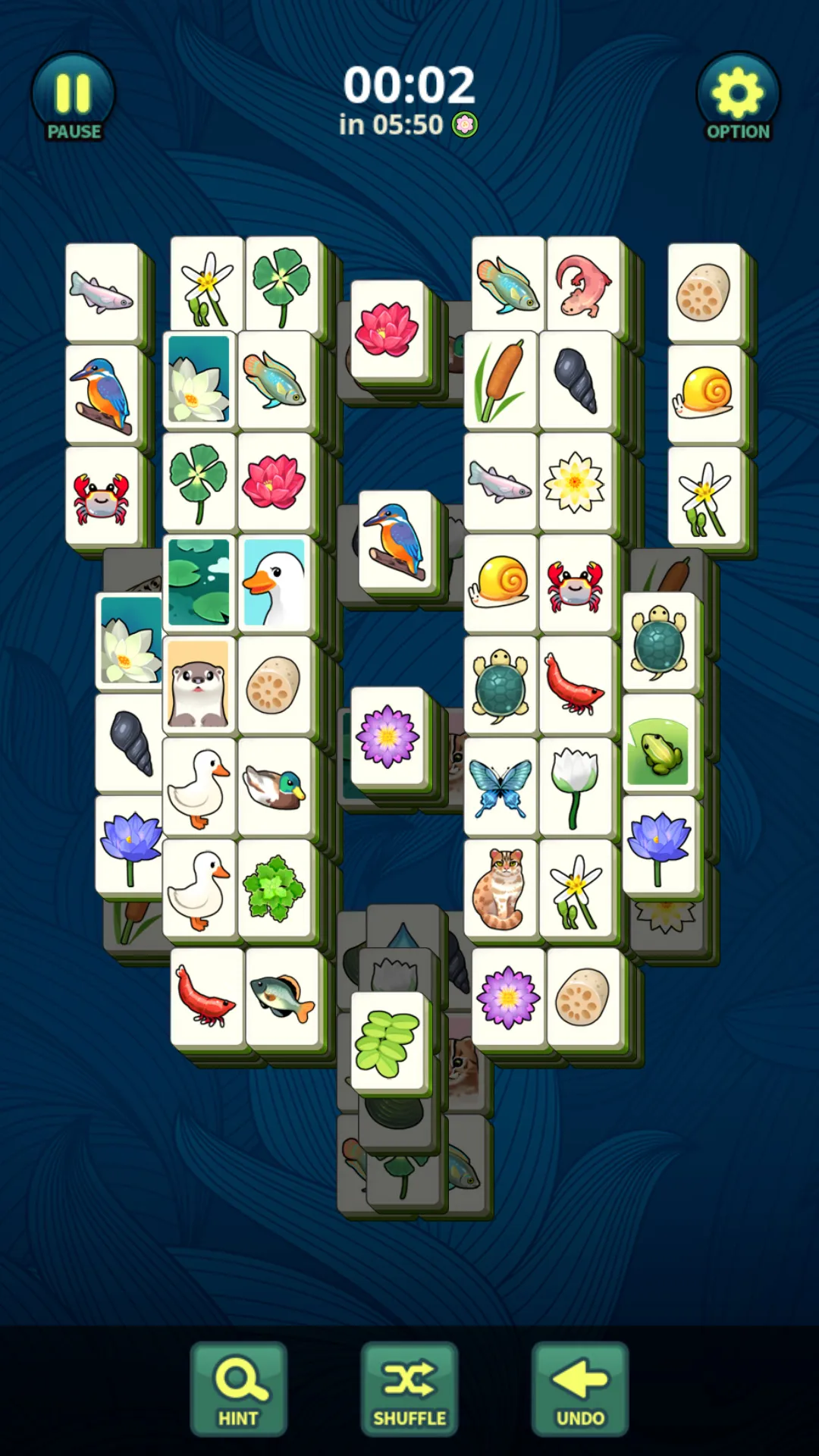 Mahjong Lotus Solitaire | Indus Appstore | Screenshot