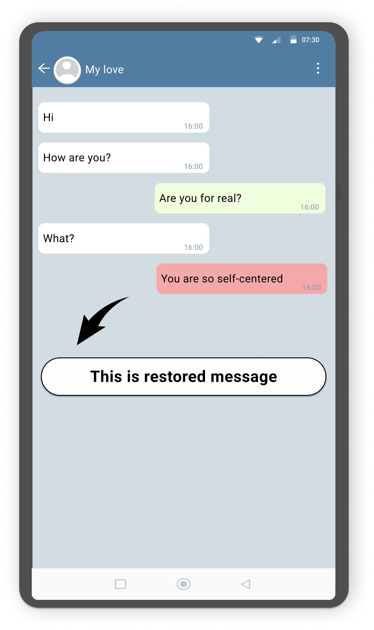 Messages Recover | Indus Appstore | Screenshot