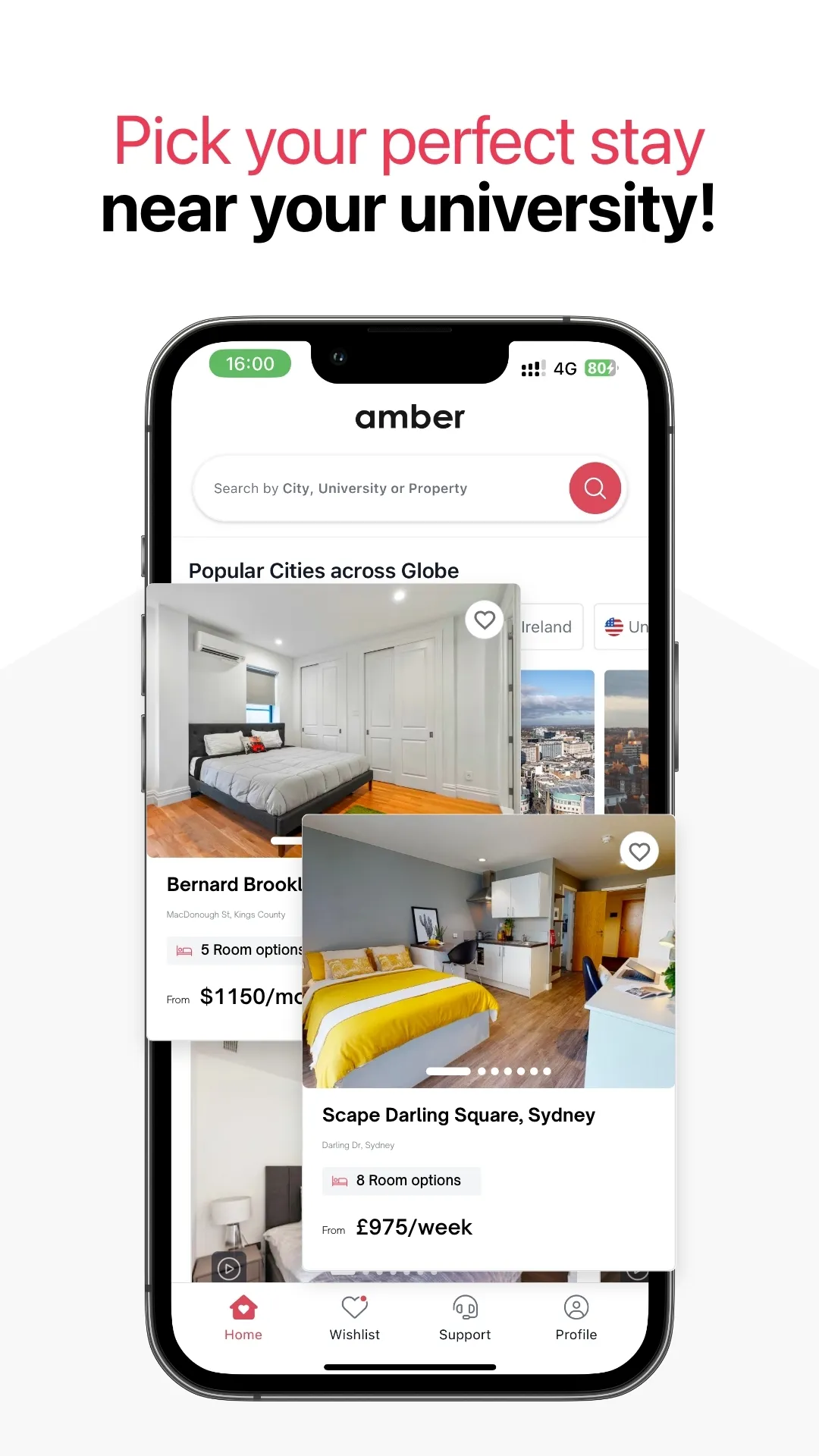 amber: find student apartments | Indus Appstore | Screenshot