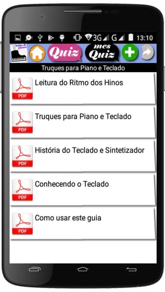 Aulas de piano | Indus Appstore | Screenshot