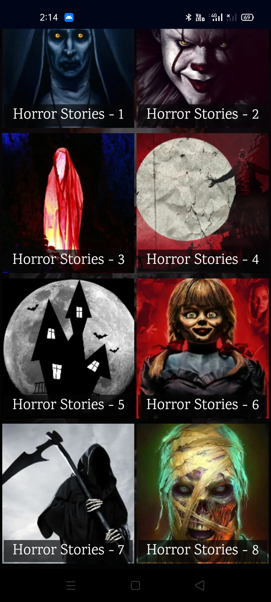 Horror & Scary Stories English | Indus Appstore | Screenshot