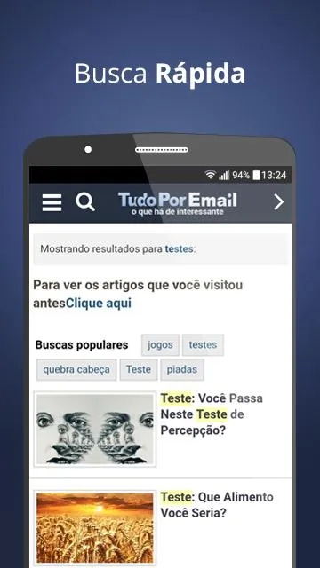 TudoPorEmail | Indus Appstore | Screenshot