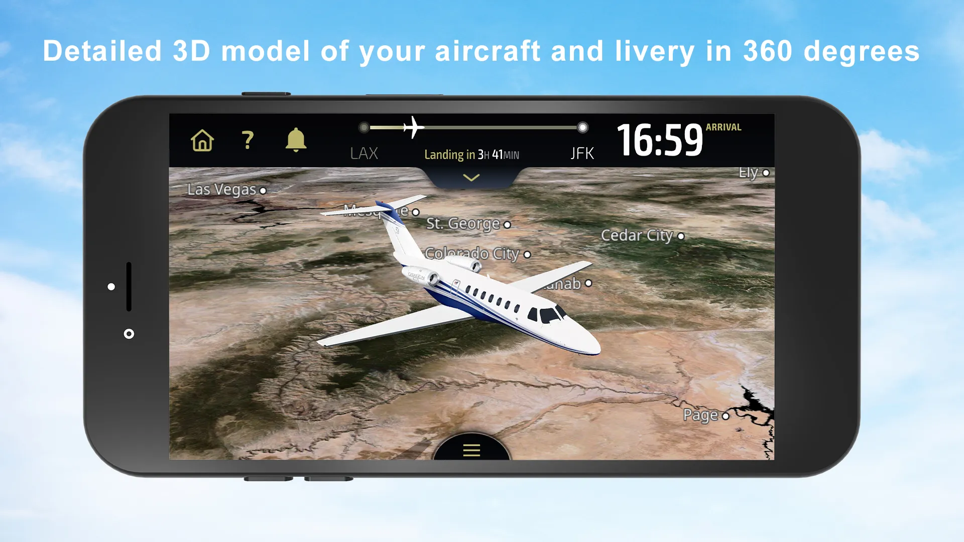 FlightPath3D Business Aviation | Indus Appstore | Screenshot