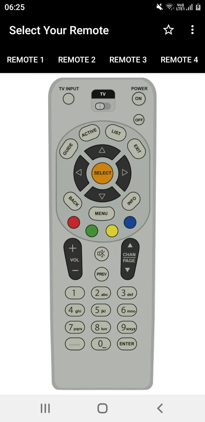 DirecTV Remote | Indus Appstore | Screenshot