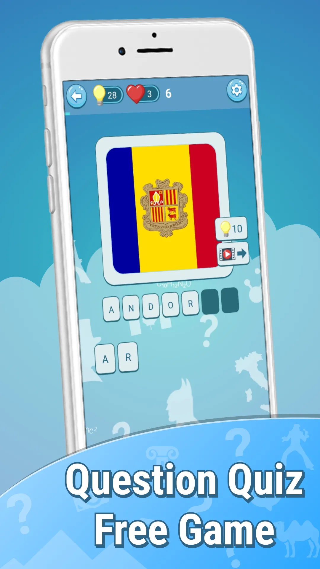 Flags the World Countries Quiz | Indus Appstore | Screenshot