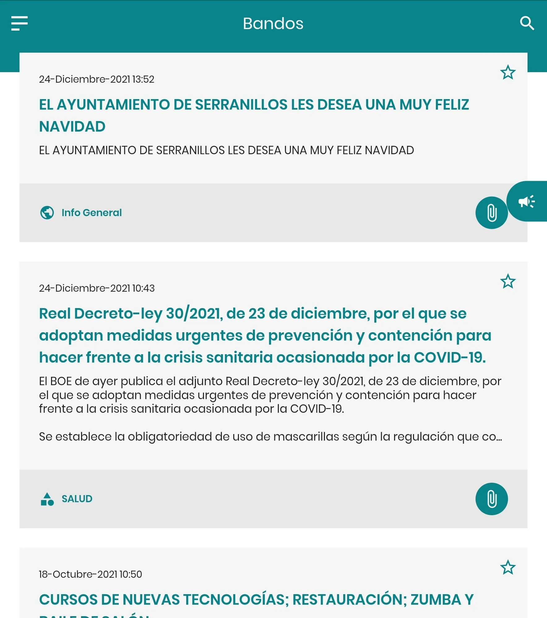 Serranillos Informa | Indus Appstore | Screenshot