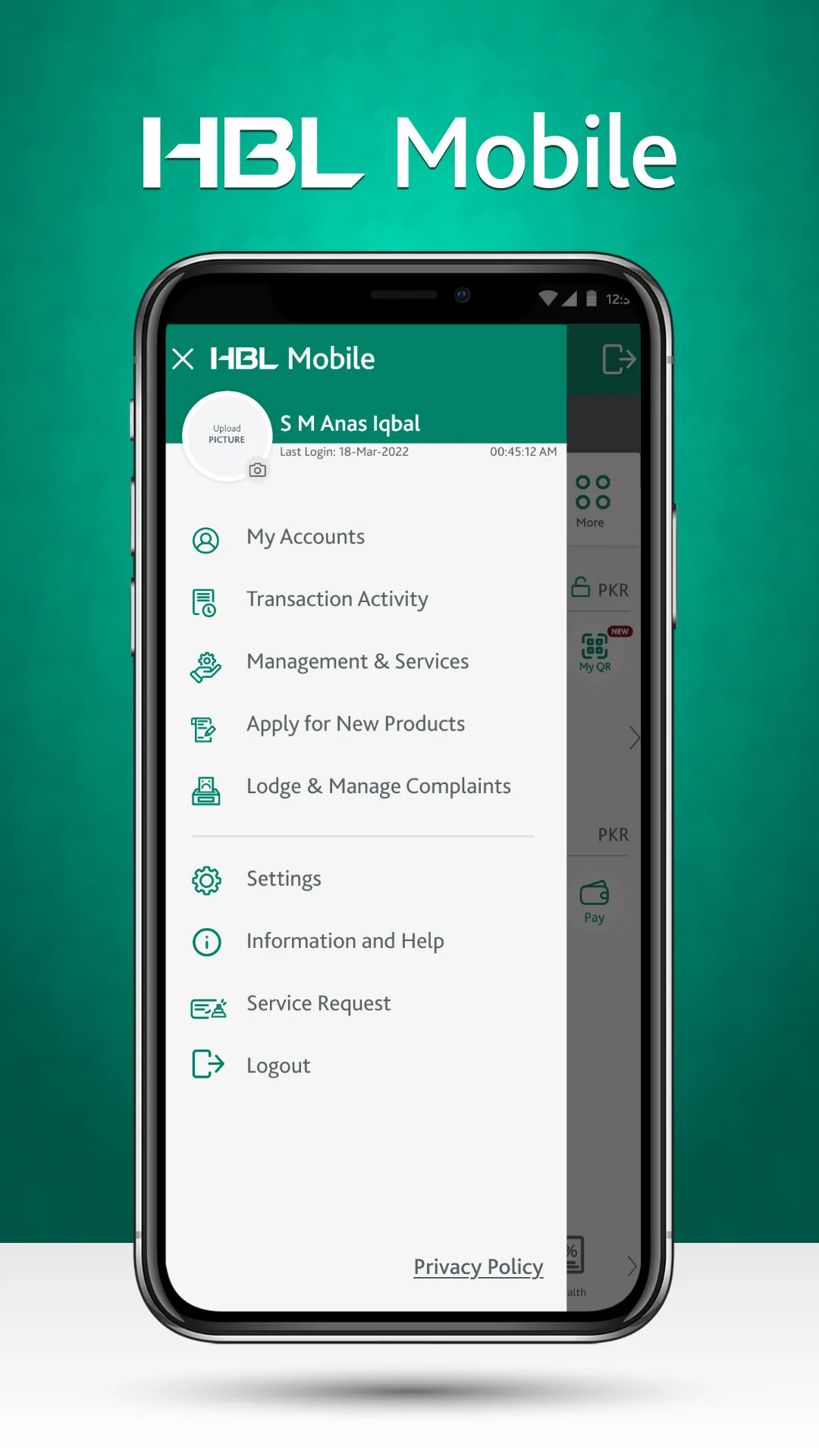 HBL Mobile | Indus Appstore | Screenshot