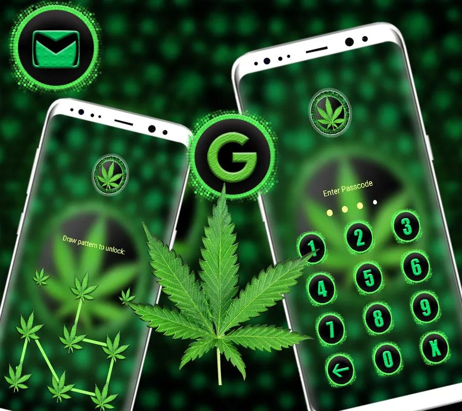 Weed Launcher Theme | Indus Appstore | Screenshot