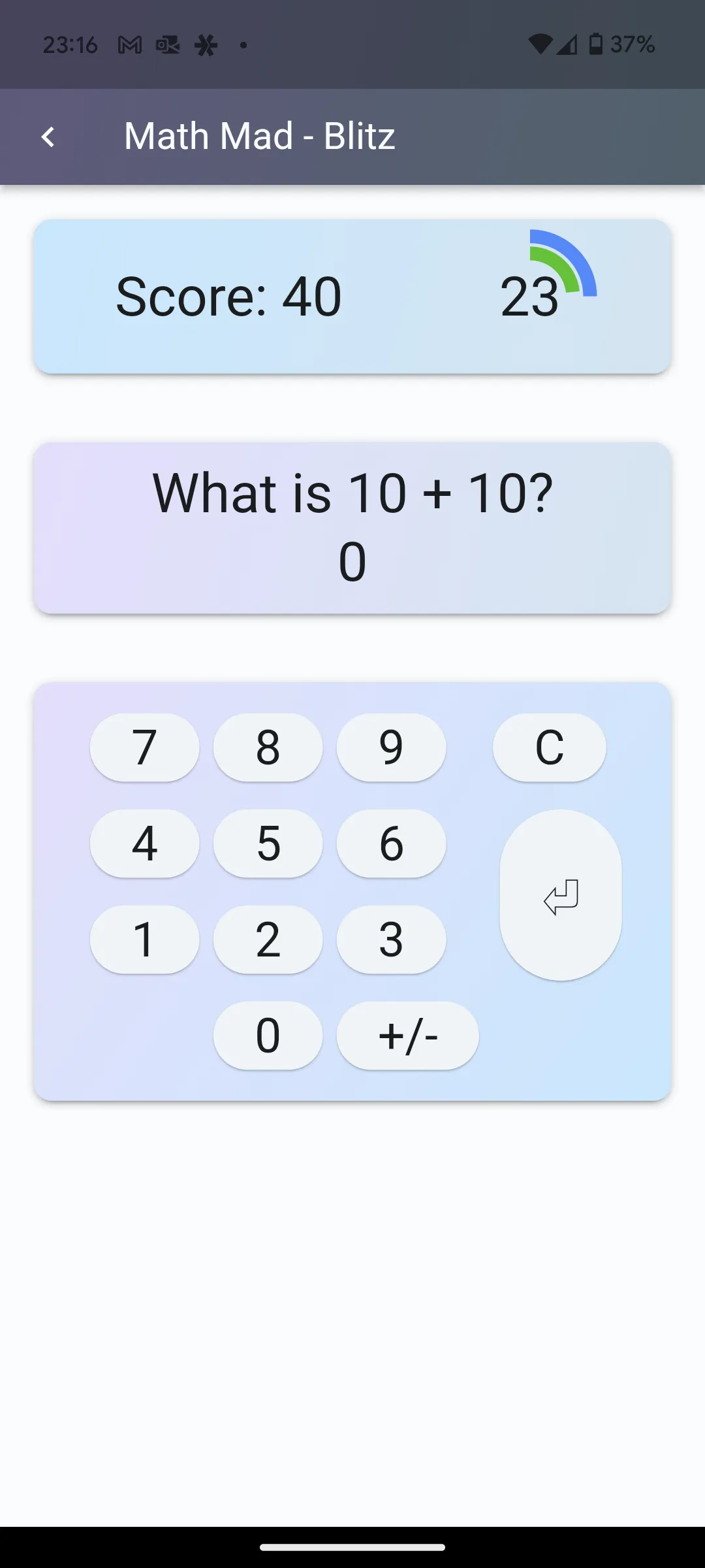 Math Mad | Indus Appstore | Screenshot