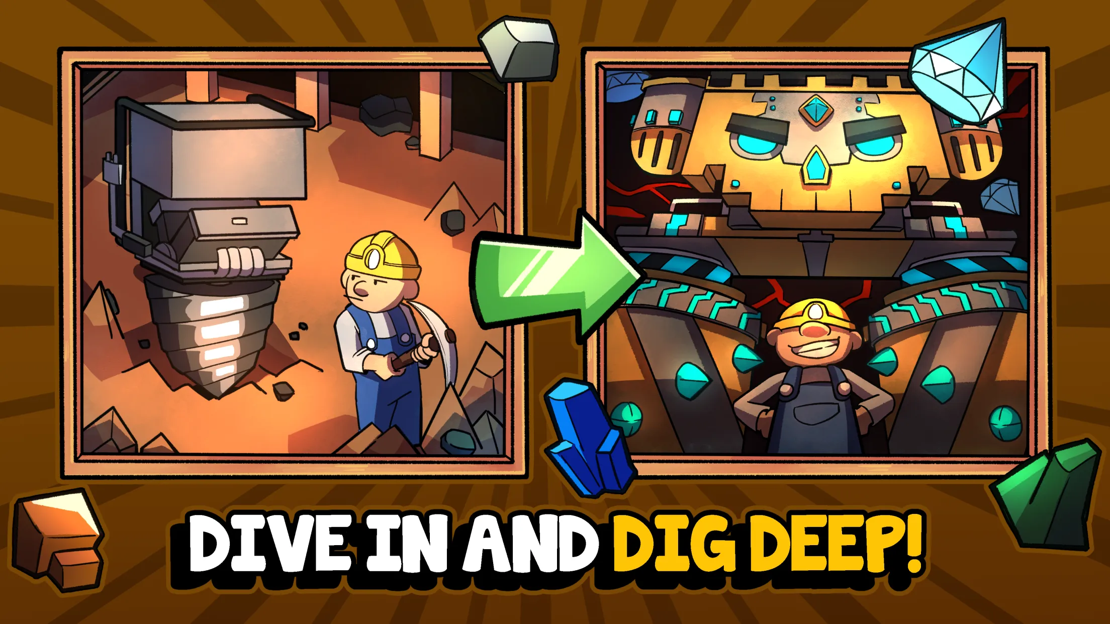 Mr. Mine: Idle Miner Town | Indus Appstore | Screenshot