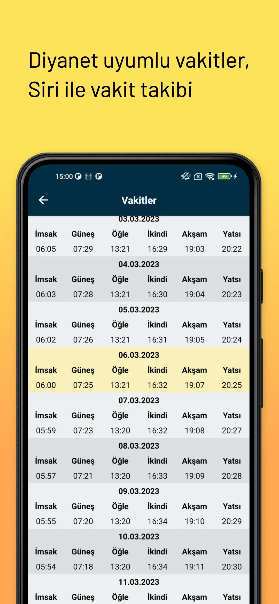 İslam Vakti - Namaz Vakitleri | Indus Appstore | Screenshot