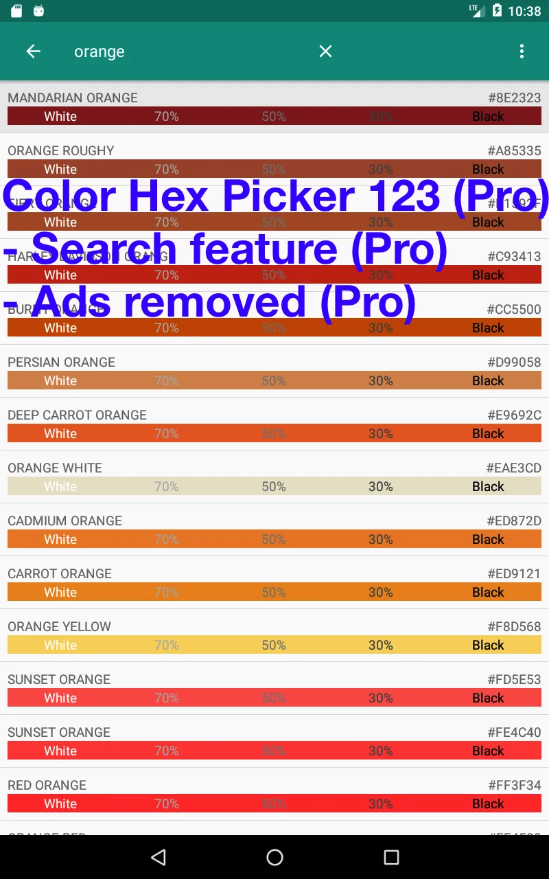 Color Hex Picker 123 | Indus Appstore | Screenshot