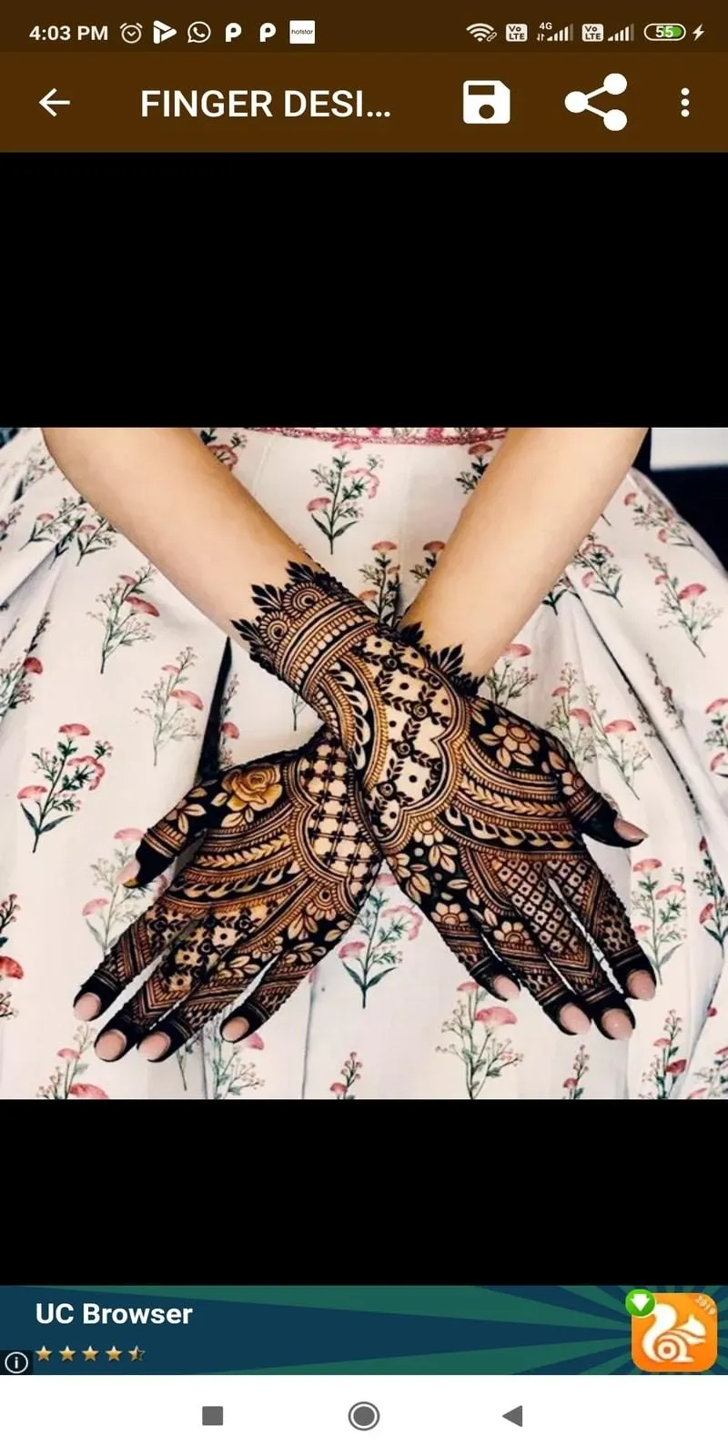 Mehndi Designs (offline) | Indus Appstore | Screenshot