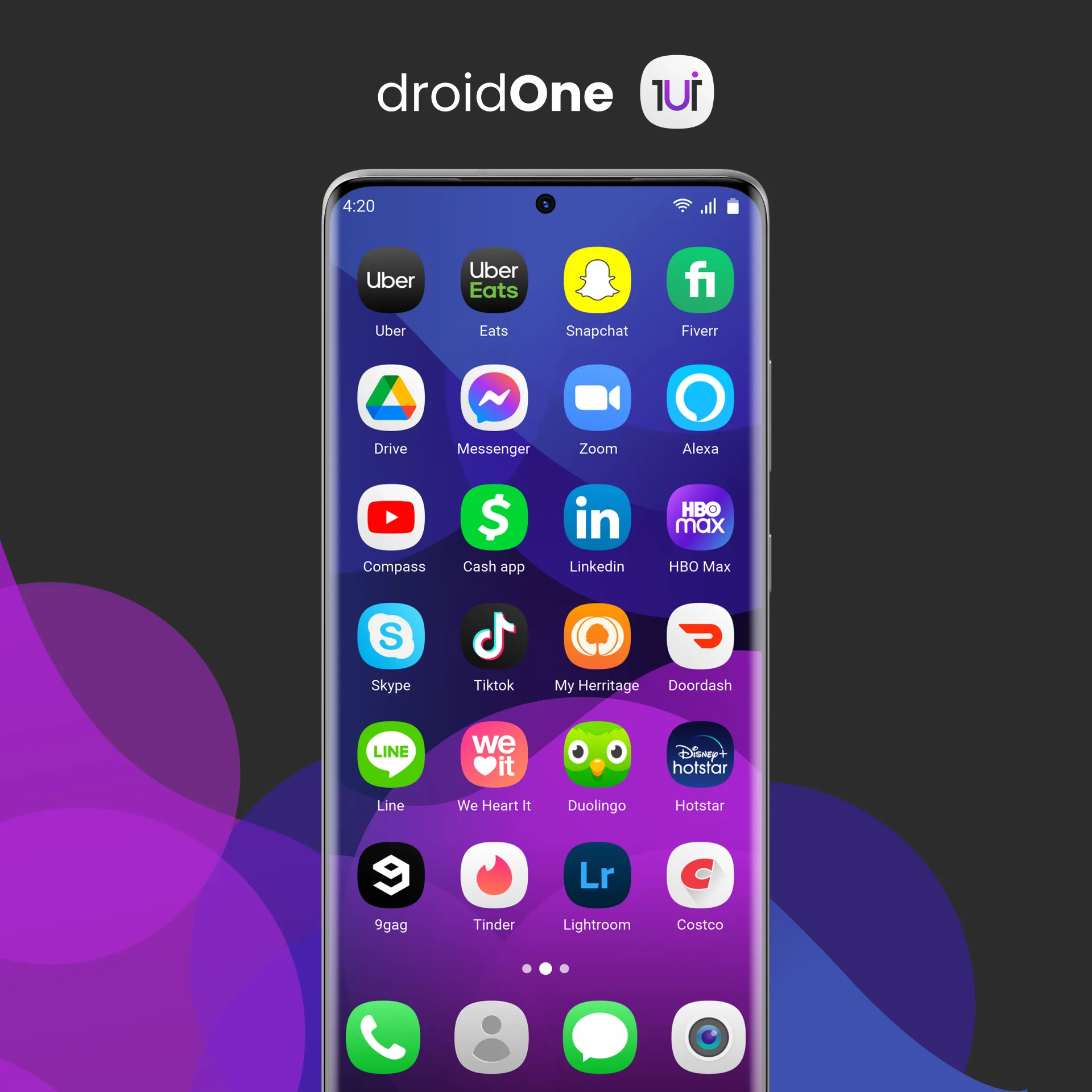 Droid One UI - Icon Pack | Indus Appstore | Screenshot