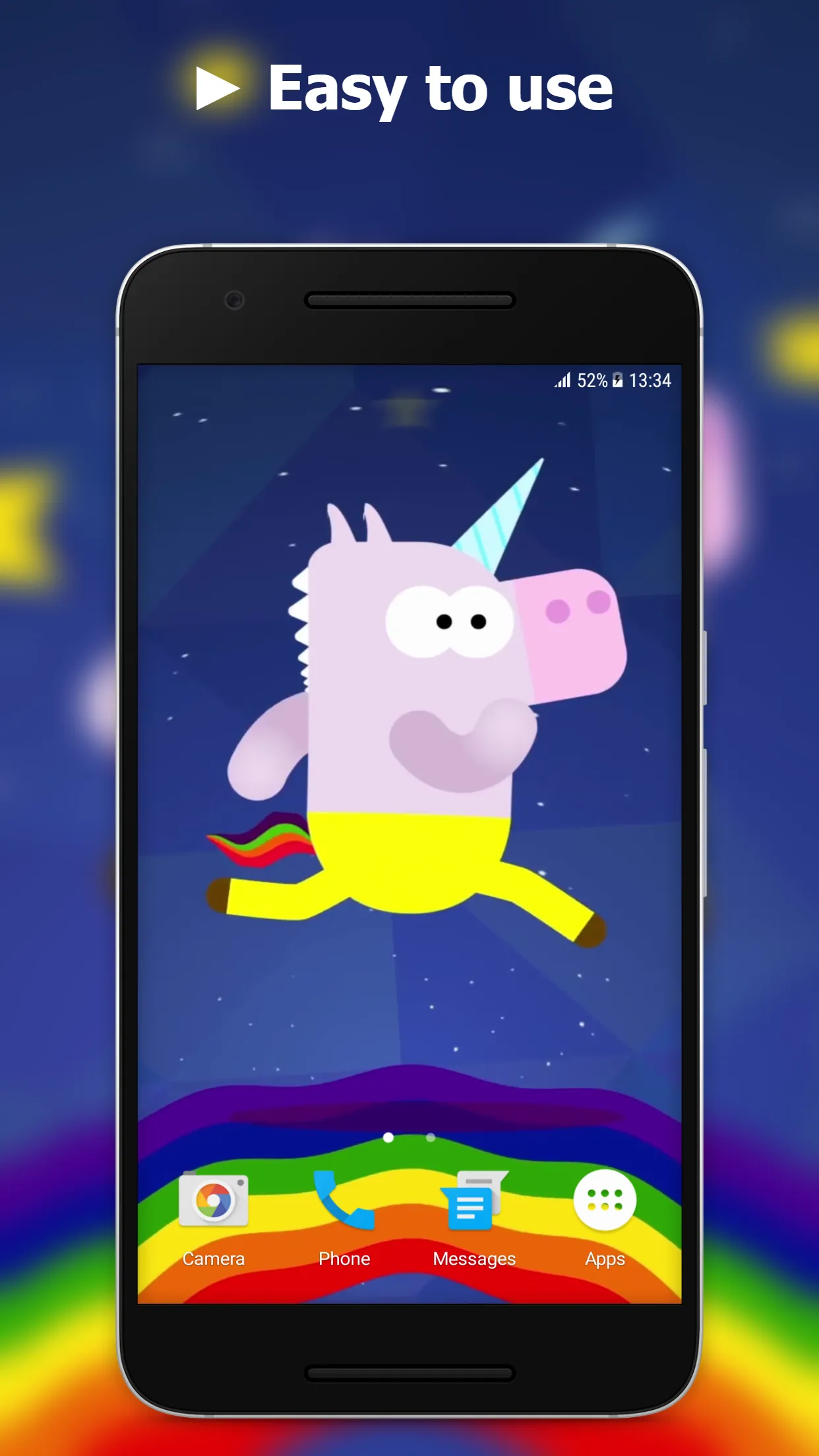 Unicorn Video Live Wallpaper | Indus Appstore | Screenshot