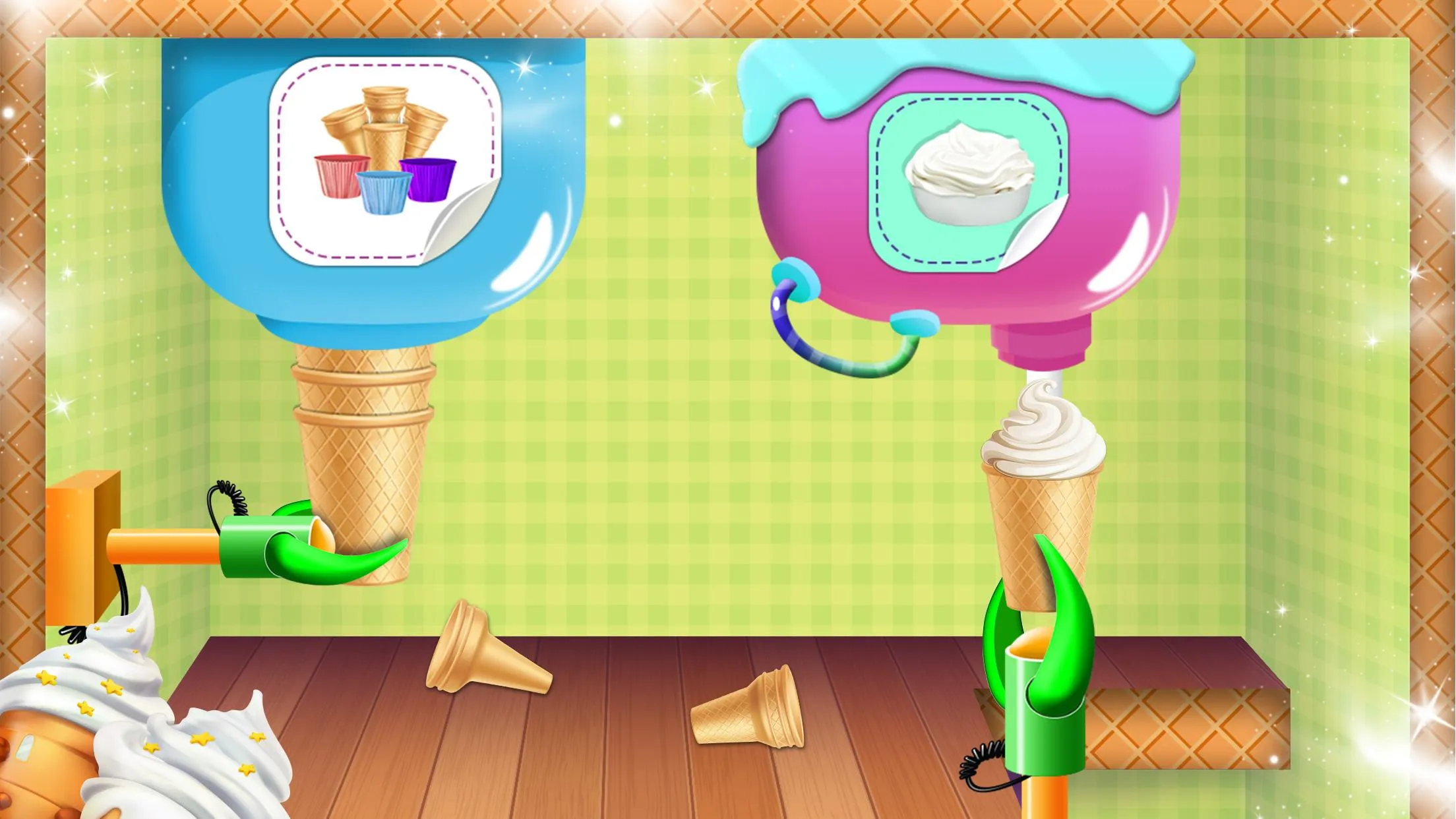 Ice Cream Cone Maker Factory | Indus Appstore | Screenshot